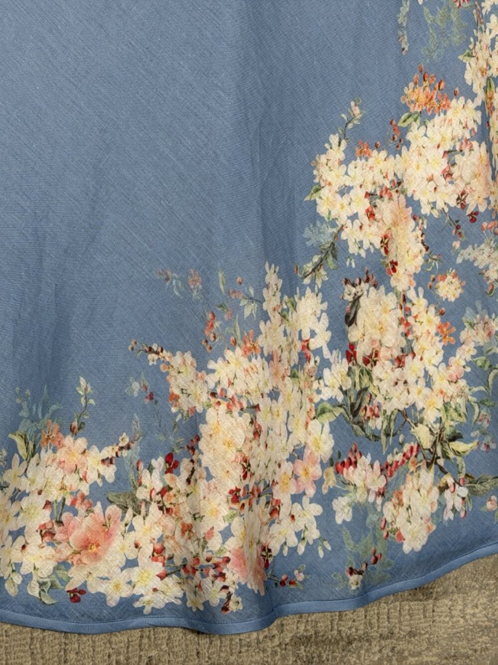 Zimmermann Cascadian Bisa floral-print linen skirt 2 US 6-8 - Picture 6 of 12